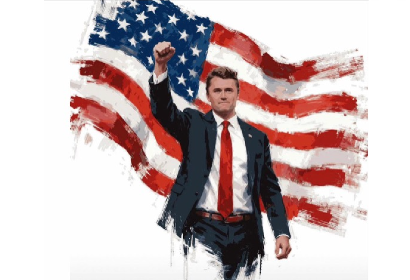 Charlie Kirk and the American Flag